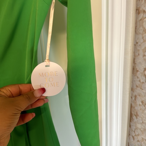 REVOLVE MORE TO COME Halley Blazer Wrap Dress in Green - Picture 5 of 8